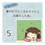 さーちゃん  夢の中でひぃばぁちゃんとお喋りした話。 ５話