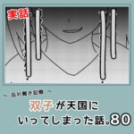 -忘れ難き記憶-「双子が天国にいってしまった話80」