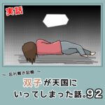 -忘れ難き記憶-「双子が天国にいってしまった話92」