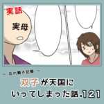 -忘れ難き記憶-「双子が天国にいってしまった話121」