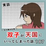 -忘れ難き記憶-「双子が天国にいってしまった話187」