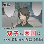 -忘れ難き記憶-「双子が天国にいってしまった話224」