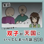 -忘れ難き記憶-「双子が天国にいってしまった話213」