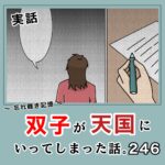 -忘れ難き記憶-「双子が天国にいってしまった話246」