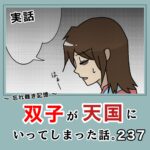 -忘れ難き記憶-「双子が天国にいってしまった話237」