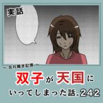 -忘れ難き記憶-「双子が天国にいってしまった話242」