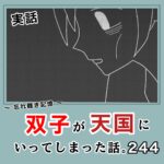 -忘れ難き記憶-「双子が天国にいってしまった話244」