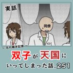 -忘れ難き記憶-「双子が天国にいってしまった話251」